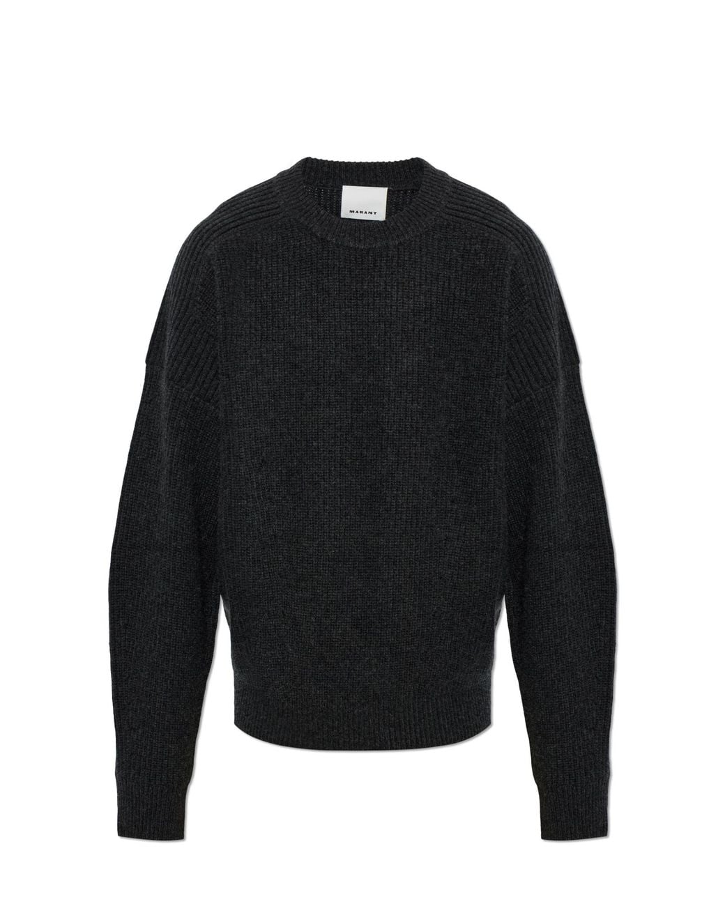 Isabel Marant Black Wool Sweater "Larry" for men