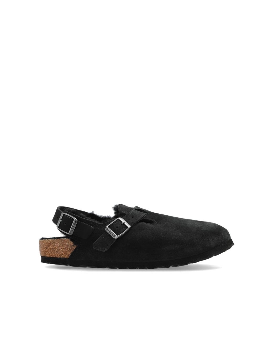 Birkenstock Black Shoes Tokio Inside Shearling
