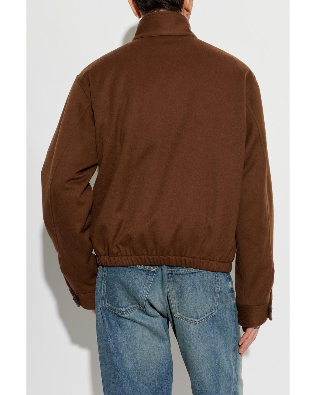 Bottega Veneta Brown Wool Jacket for men