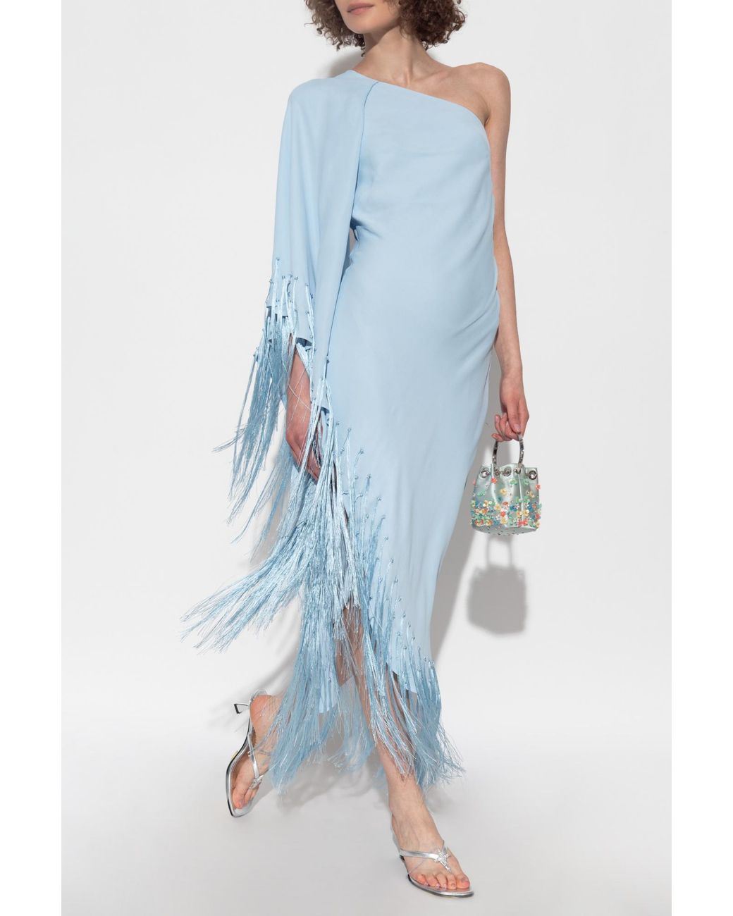 cult gaia dress blue GHETA DRESS