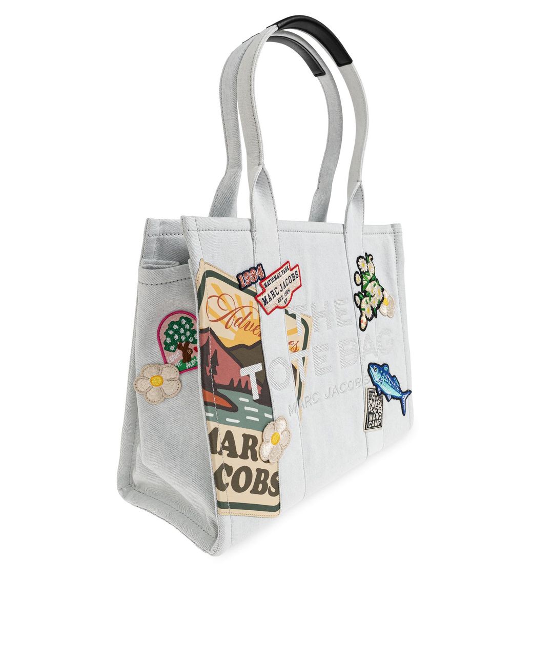 Marc Jacobs White Bag With Patches
