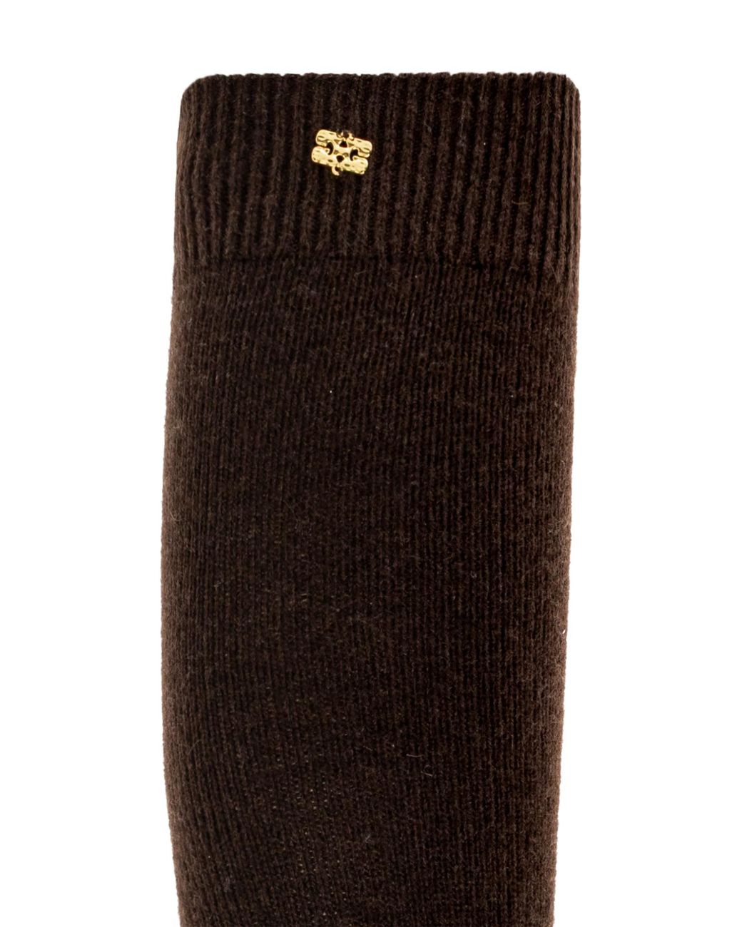 Ganni Black Long Wool Socks
