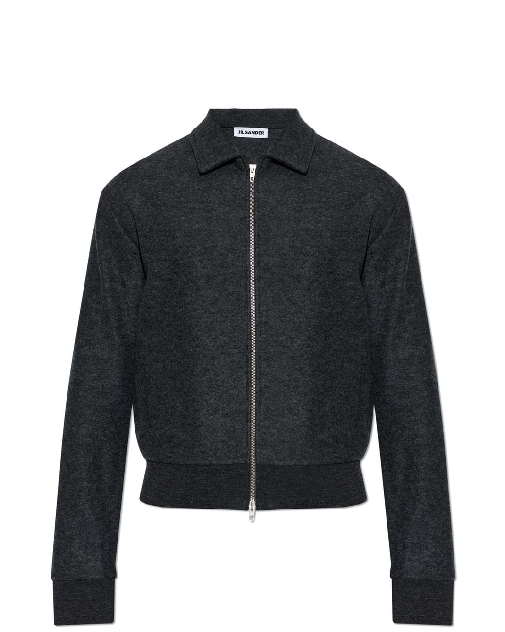 Jil Sander Black Jacket With Collar for men