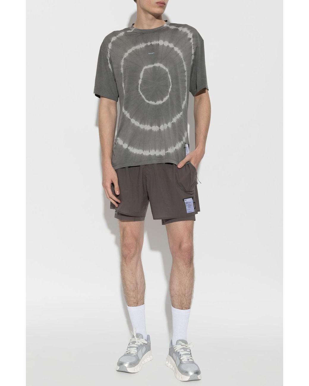 Satisfy Gray T-Shirt 'Auralite' for men