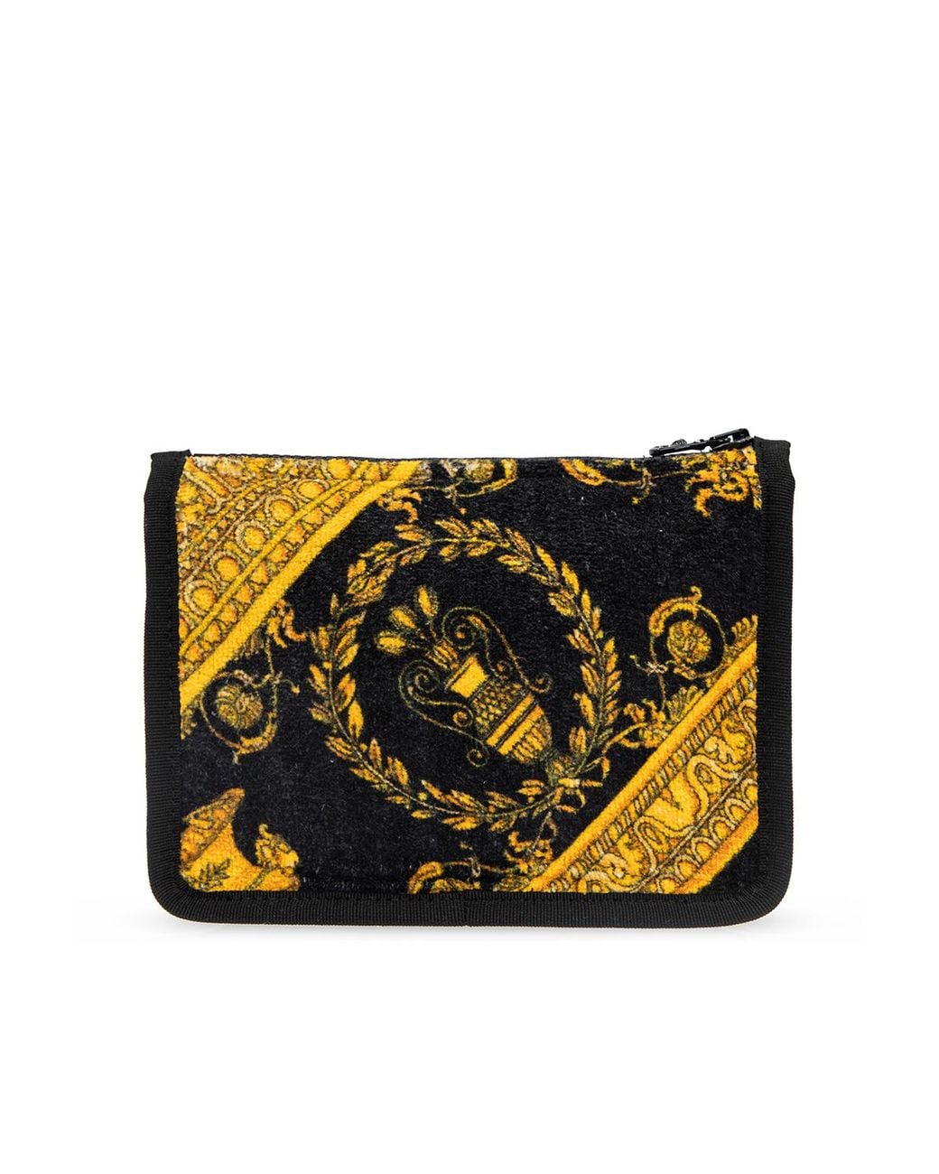 Versace Baroque Print Wash Bag in Black | Lyst