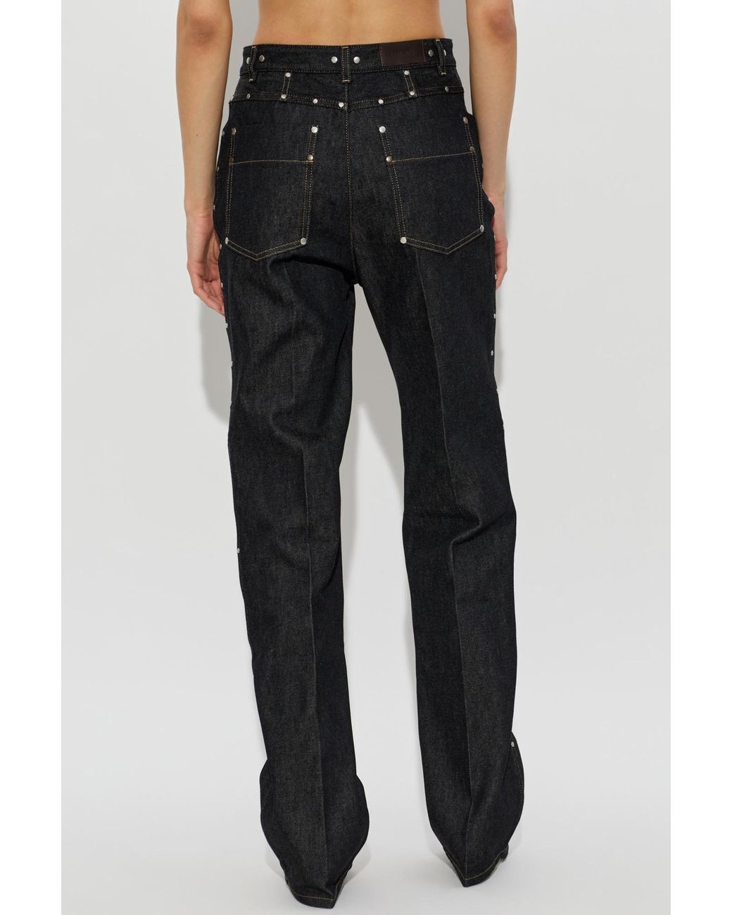 Lemaire Black Straight Jeans