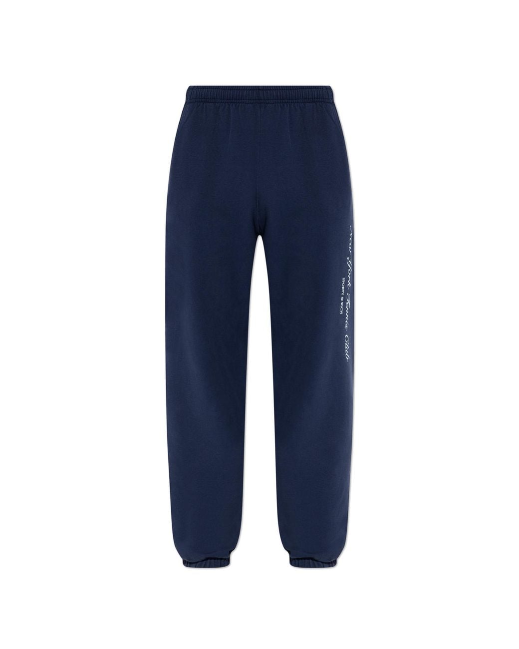 Sporty & Rich Blue Sweatpants From The "New York Tennis" Collection