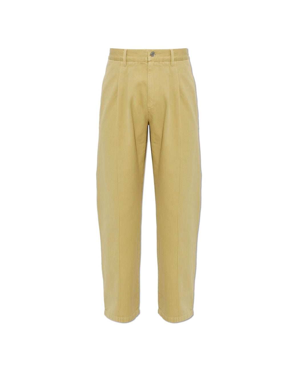Isabel Marant Yellow Jeans "Kostinur" for men