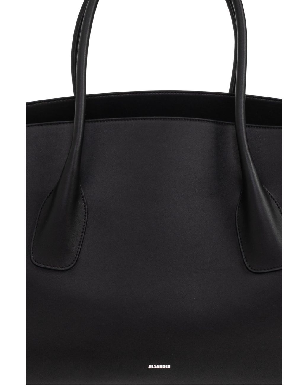 Jil Sander Black Shopper Bag