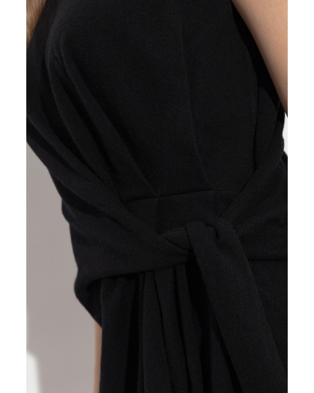 Moschino Black Wool Dress