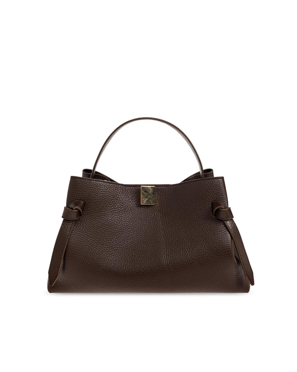 Yuzefi Brown Handbag 'Gyoza'
