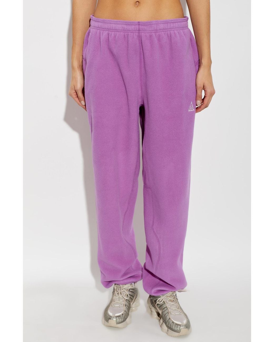 Nike Purple Acg Straight Trousers