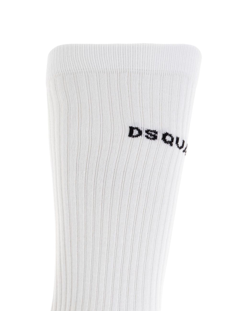 DSquared² White Socks With Logo for men