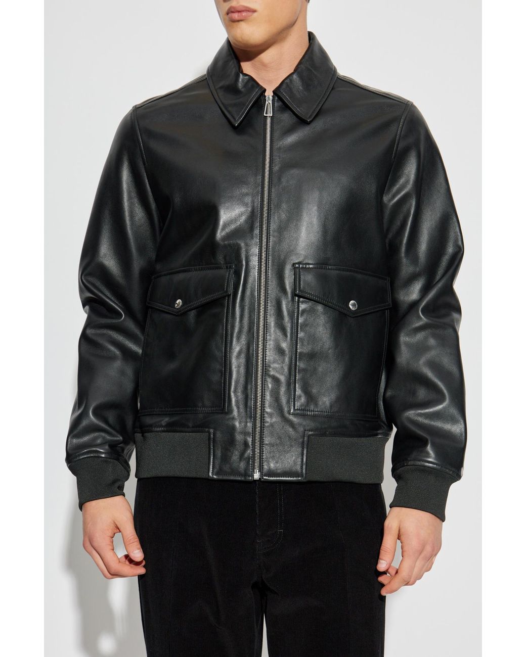 paul-smith-BLACK-Leather-