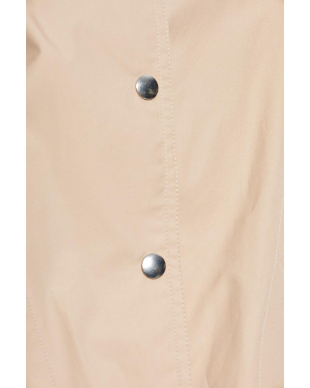 Jil Sander Natural Loose-Fitting Cotton Jacket