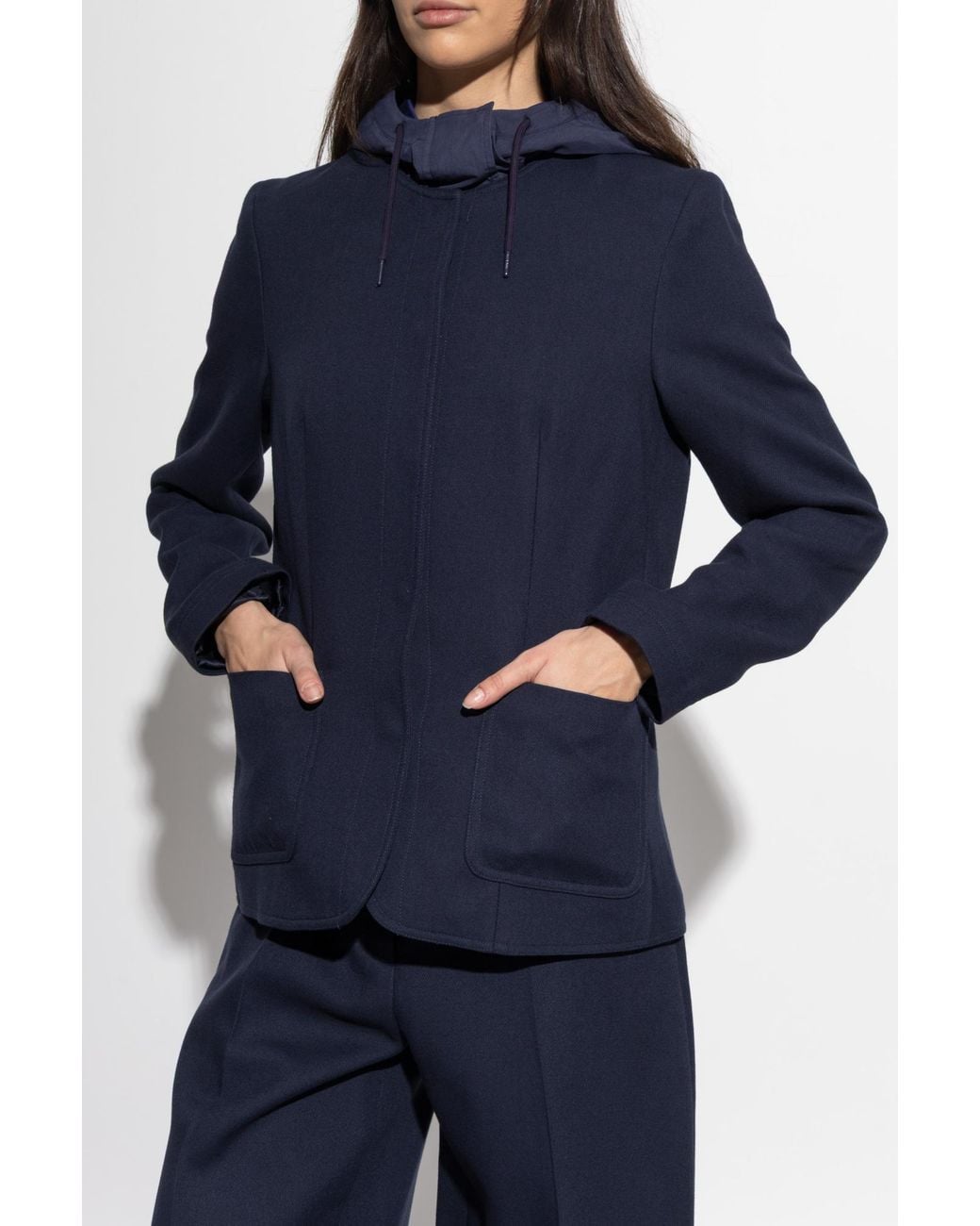 Rag & Bone Blue Jacket With Lining