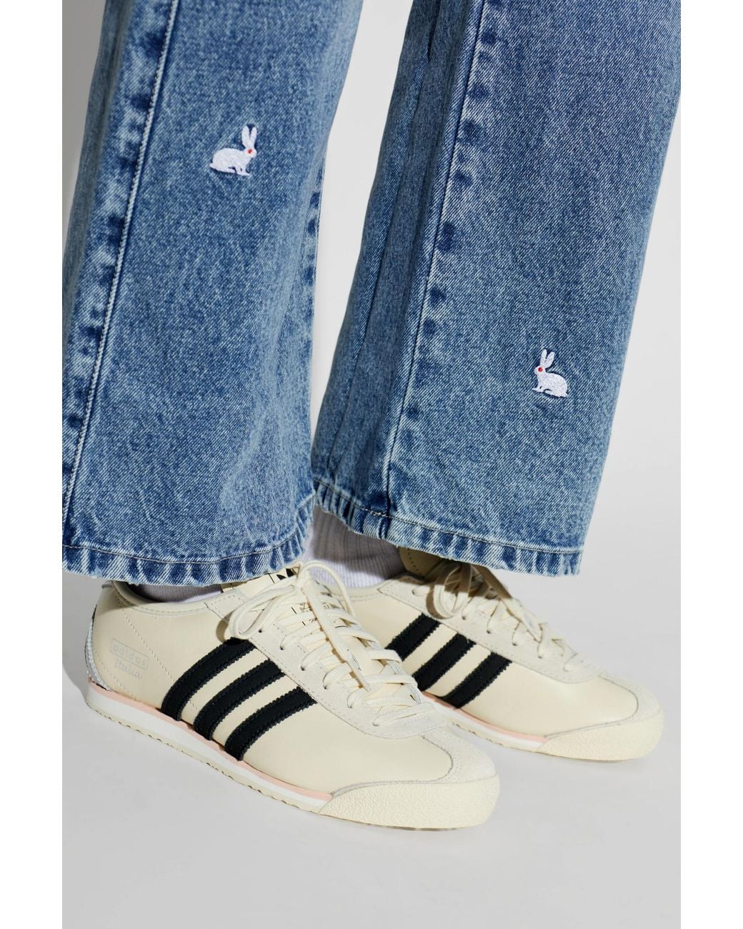 Adidas Originals Natural 'Italia 70S W' Sports Shoes
