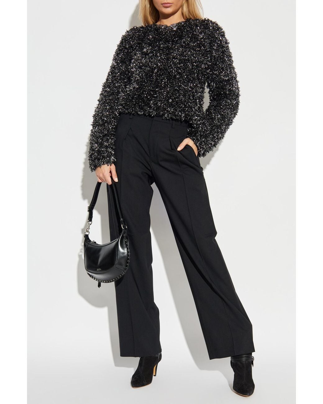 Isabel Marant Black Cardigan "Fedorina"