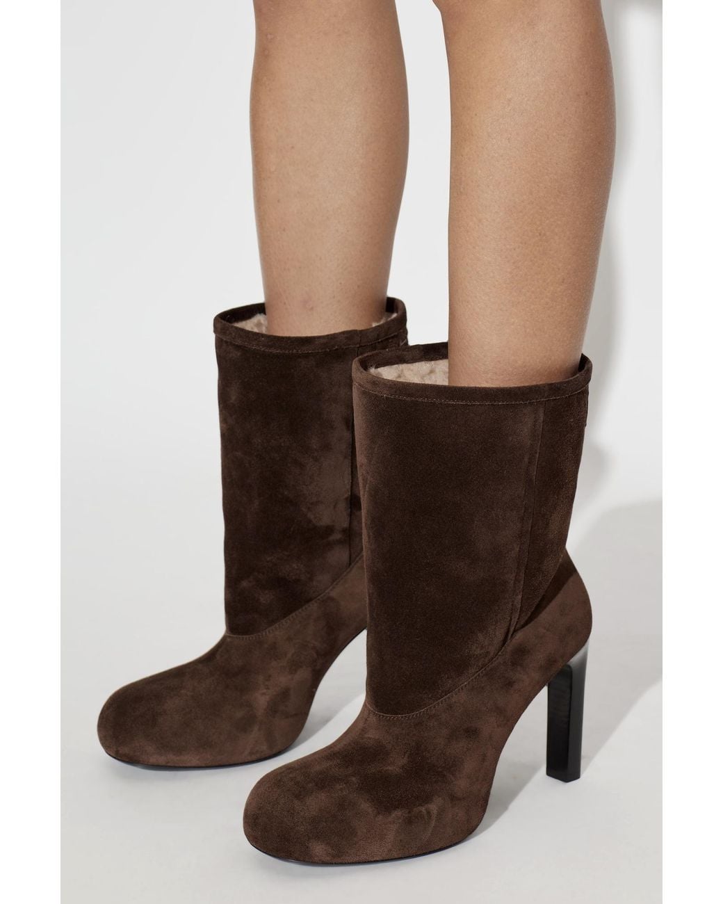 Balenciaga Black 'Fargo' Heeled Ankle Boots