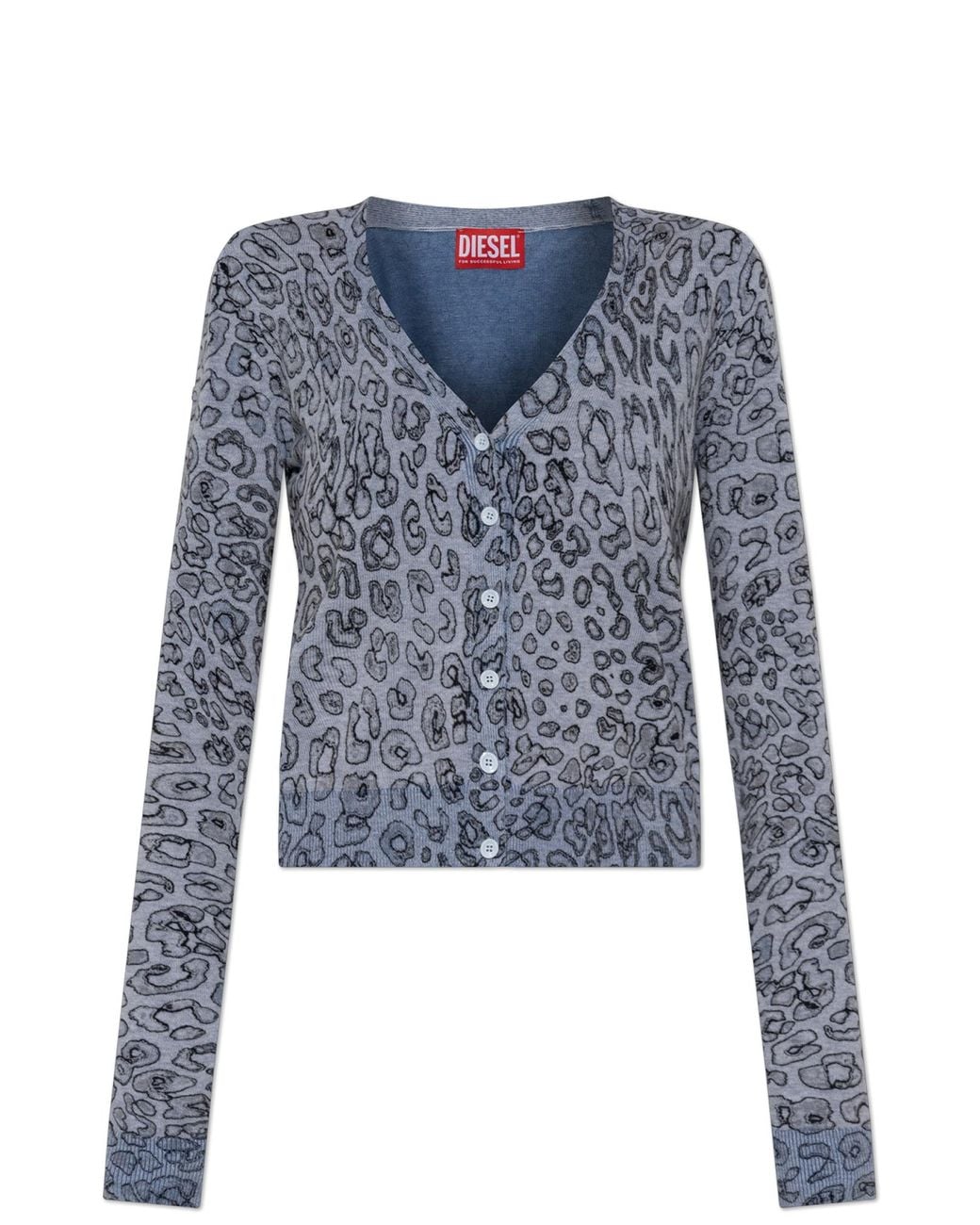 DIESEL Blue Cardigan M-Alima-Leo