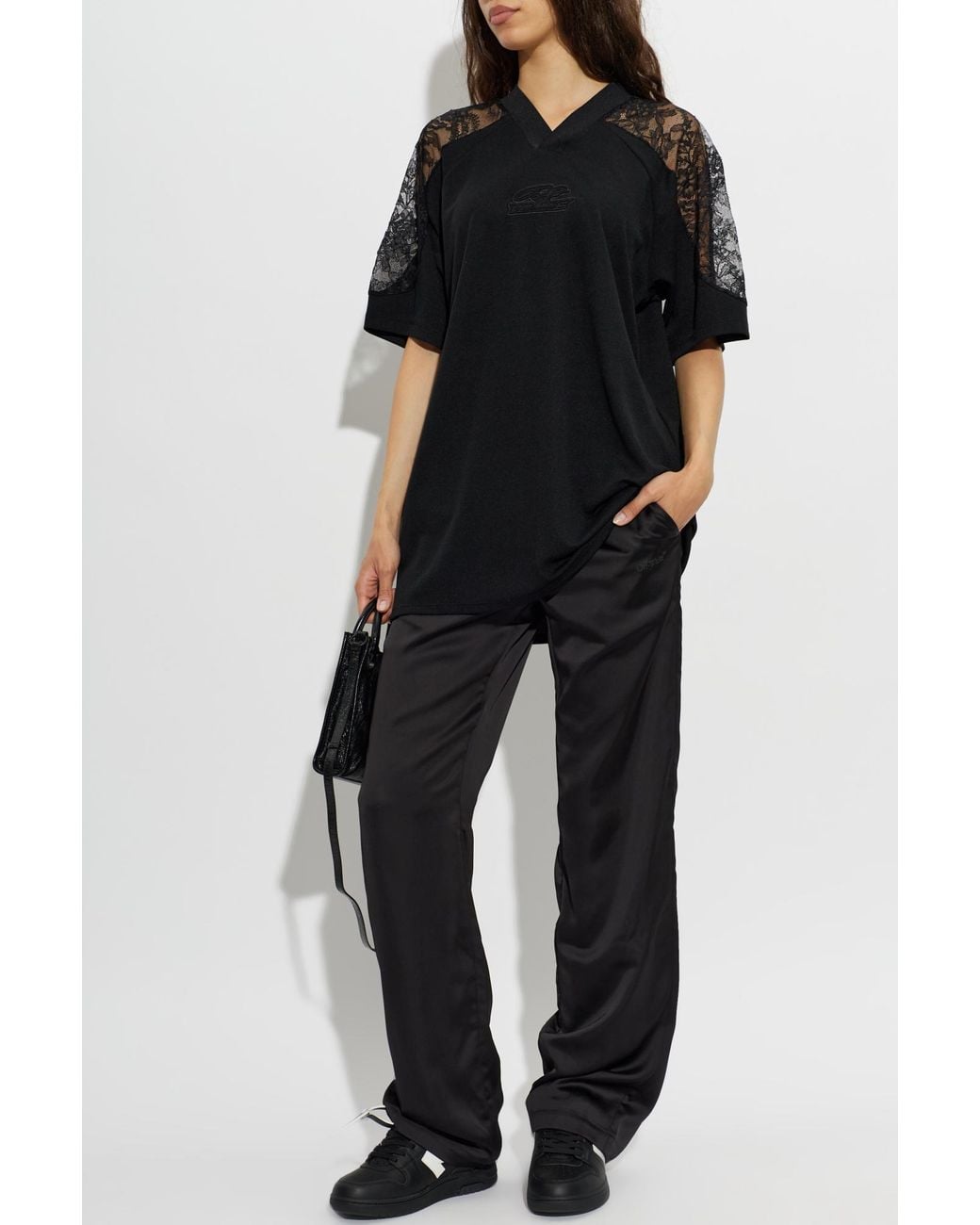 Off-White c/o Virgil Abloh Black Oversized T-Shirt