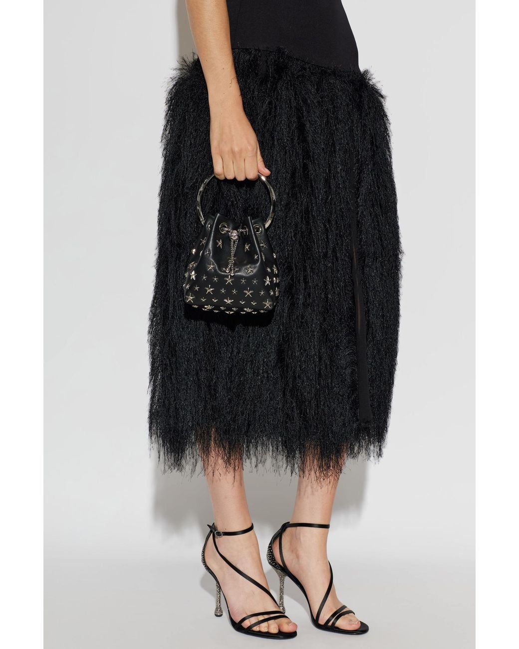 Jimmy Choo Black 'Bon Bon' Bag