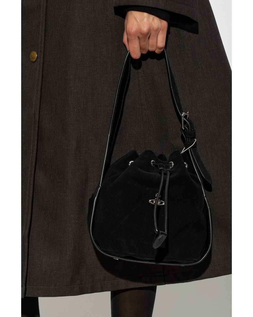 Vivienne Westwood Black 'Stacey' Bag