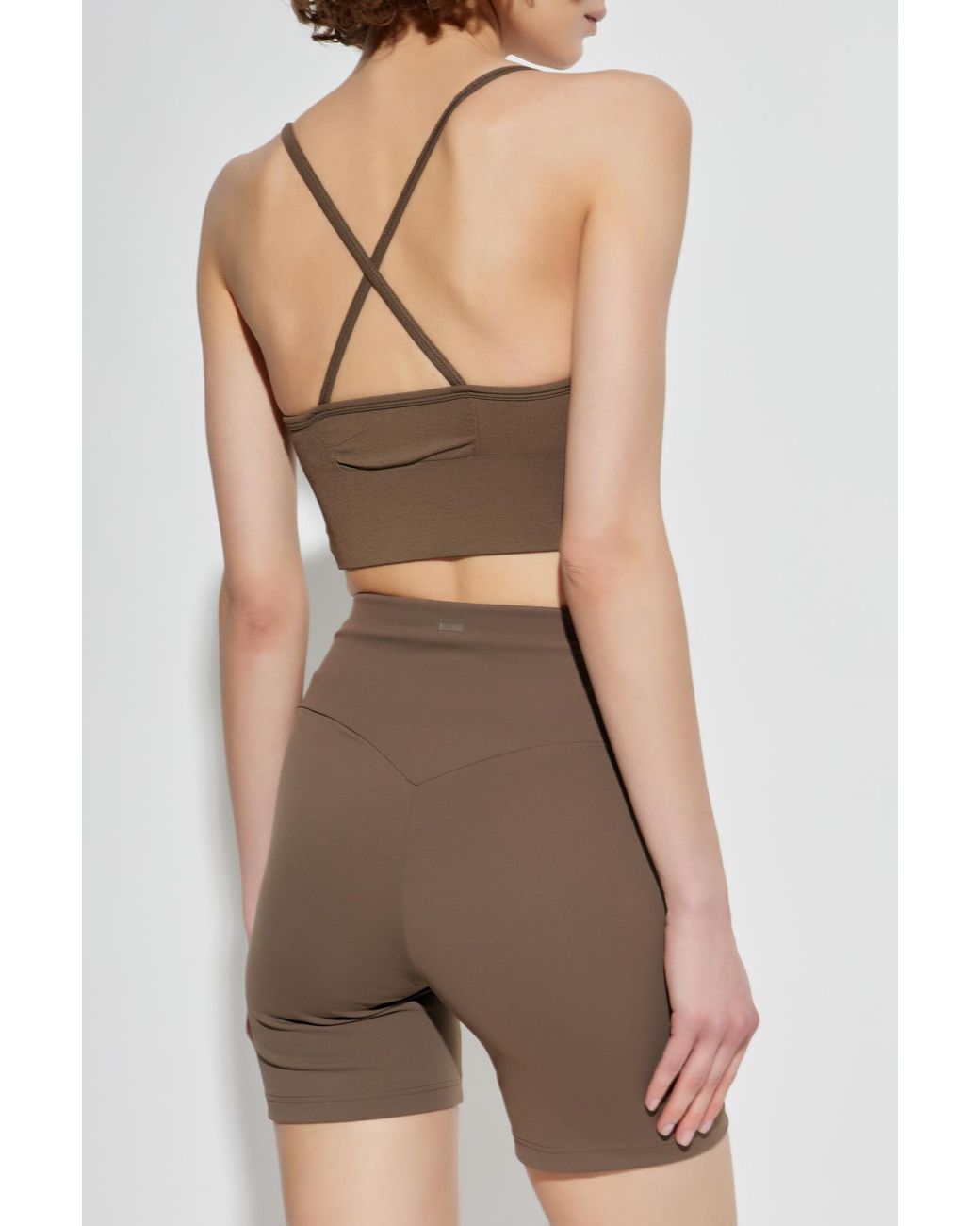 Rethinkit Studios Brown Logo Shorts