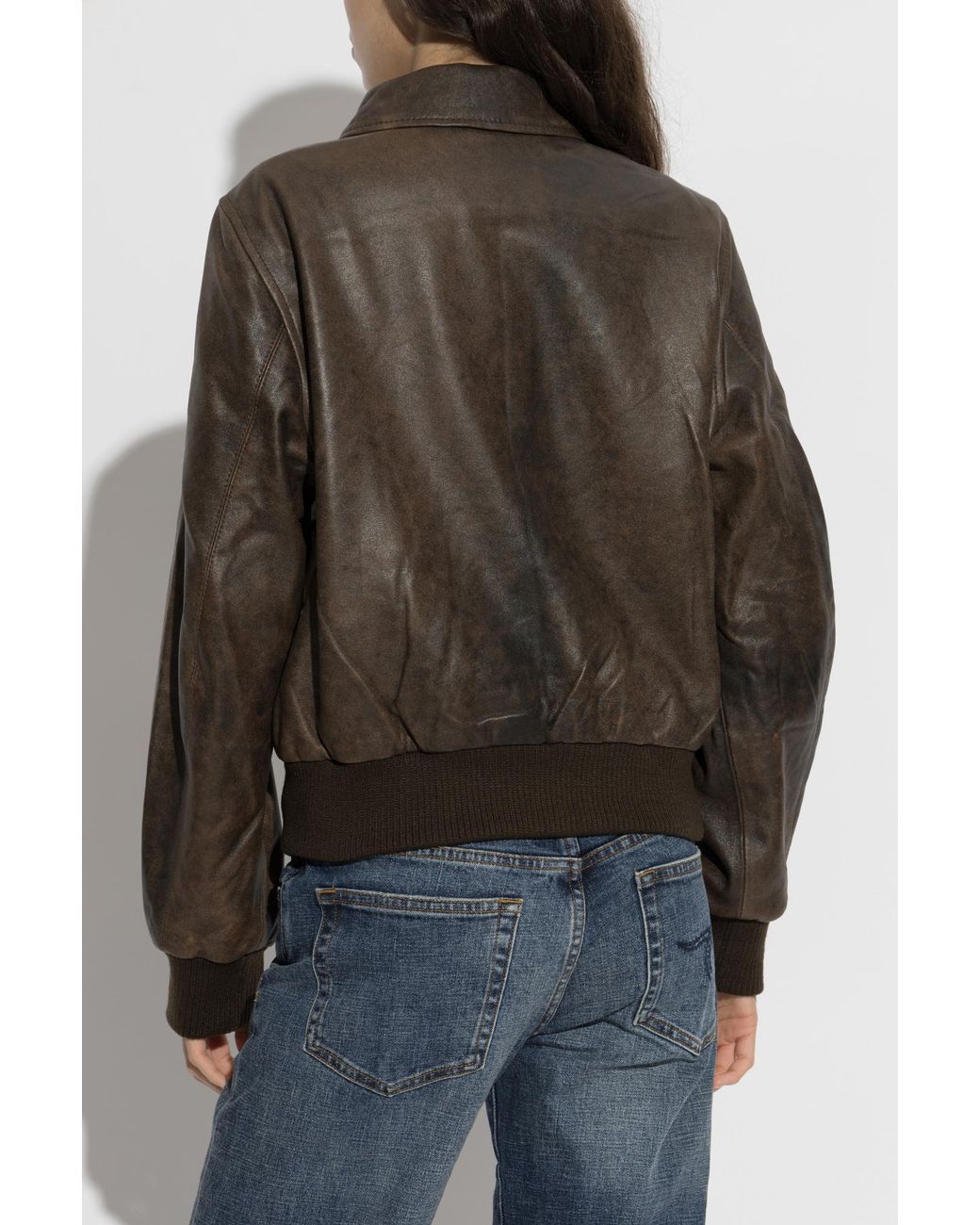 R13 Black Leather Jacket