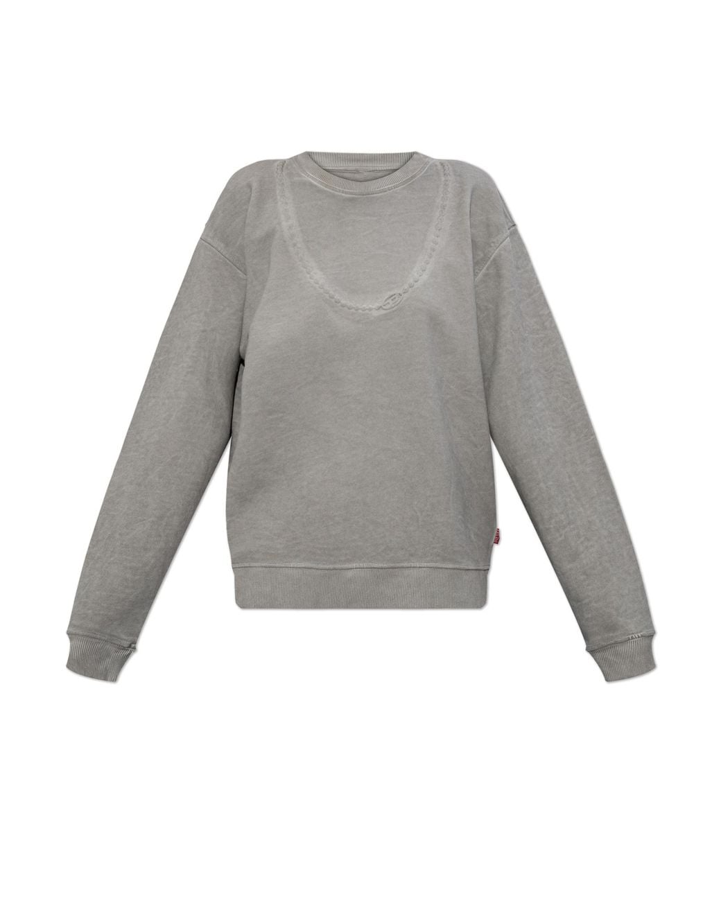 DIESEL Gray Sweatshirt 'F-Normy-S2'