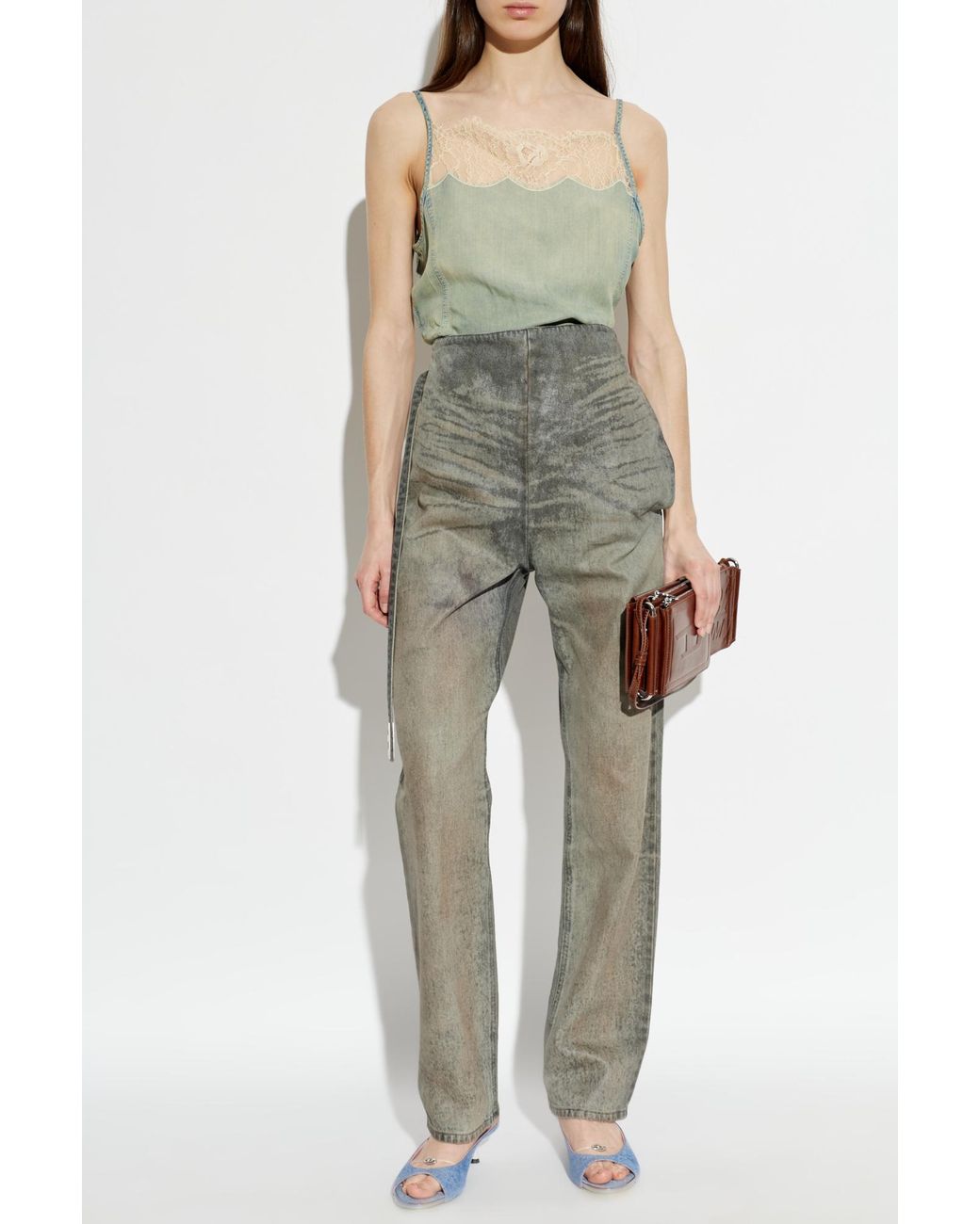 DIESEL Gray Jeans 'D-Thalira-Fsi'