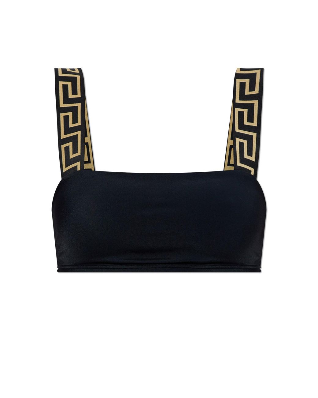 Versace Black Swimsuit Top