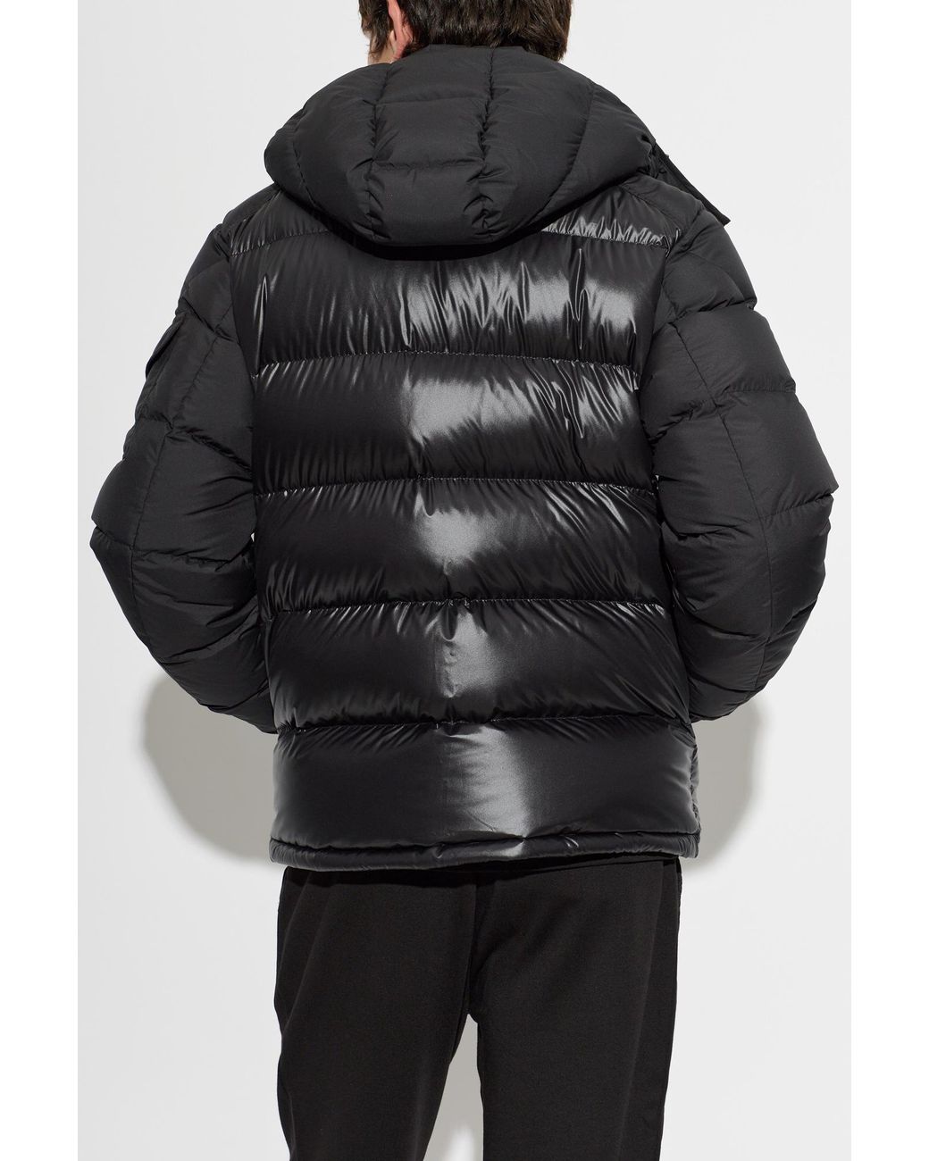 Moncler Black 'Maya' Puffer Jacket for men
