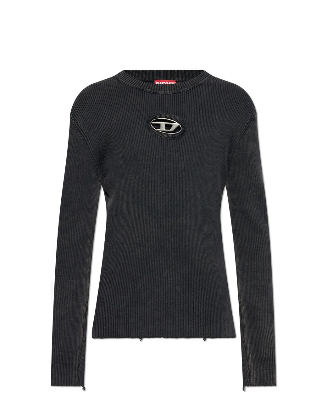 DIESEL Black Sweater K-Darin-D for men