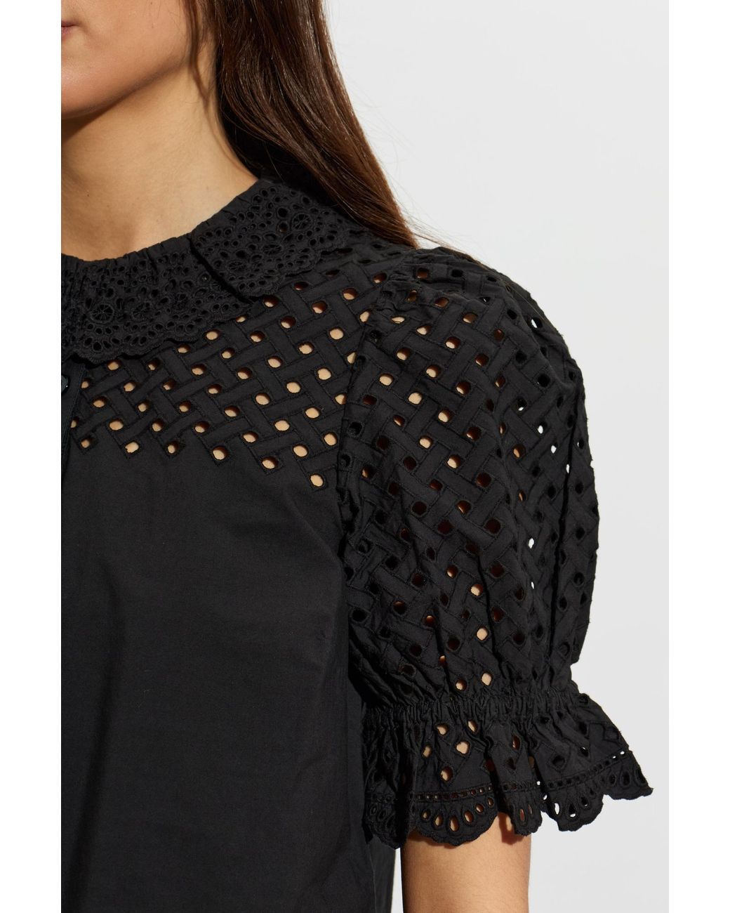 Ulla Johnson Black 'Eloise' Blouse