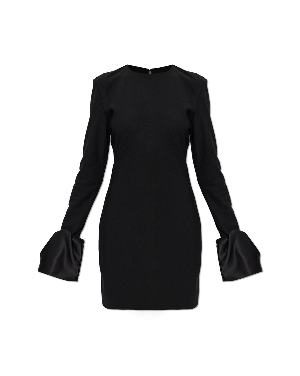 ROTATE BIRGER CHRISTENSEN Black Long Sleeve Dress