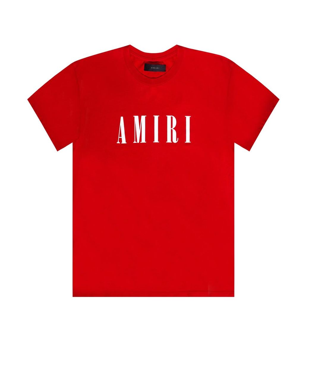 Amiri Cotton Tshirt With Logo Red for Men Lyst