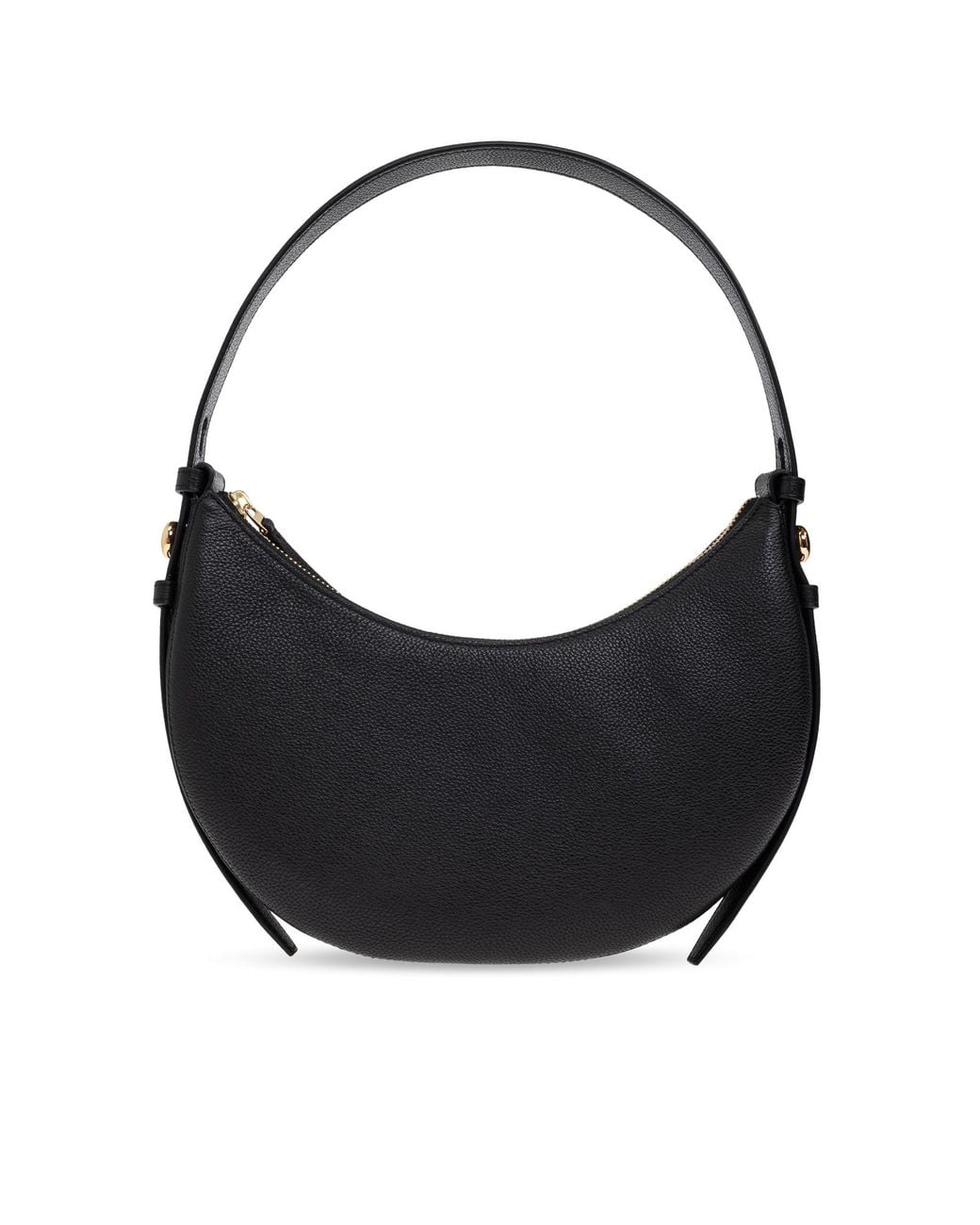 Tory Burch Black 'Romy Half Moon' Shoulder Bag