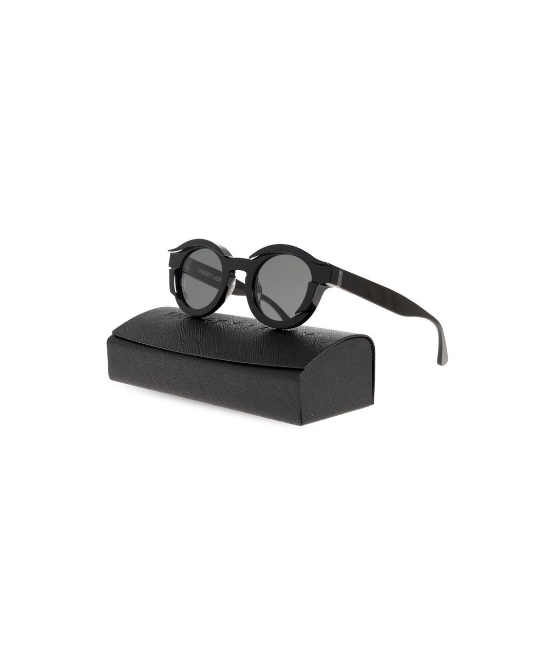 Thierry Lasry Black 'Slippery' Sunglasses
