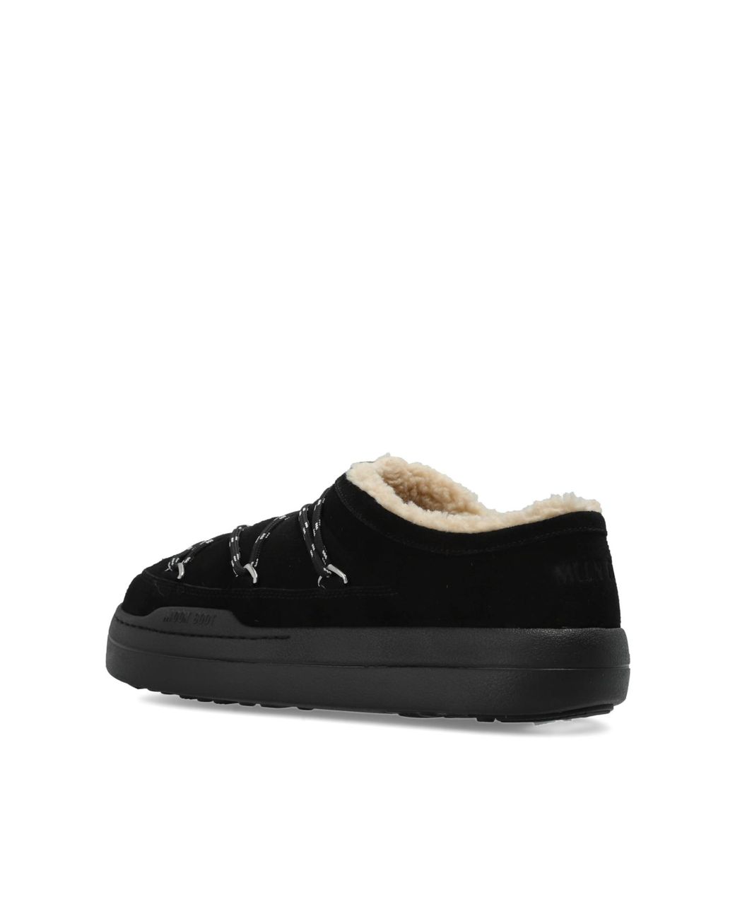 Moon Boot Black 'Mb Park Slipper' Shoes for men