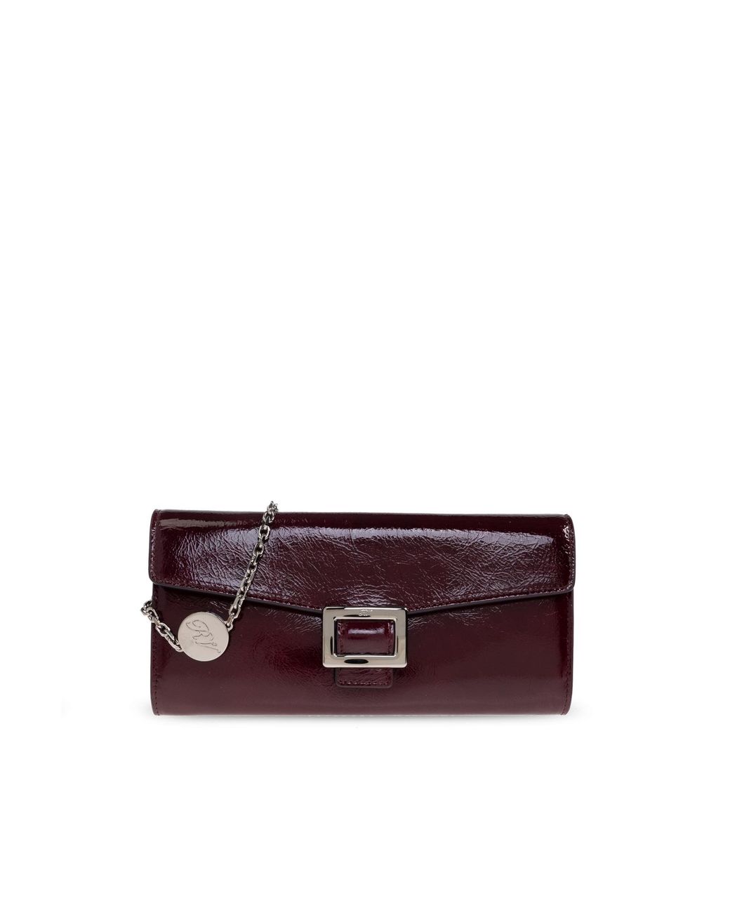 Roger Vivier Purple "Belle Vivier" Clutch