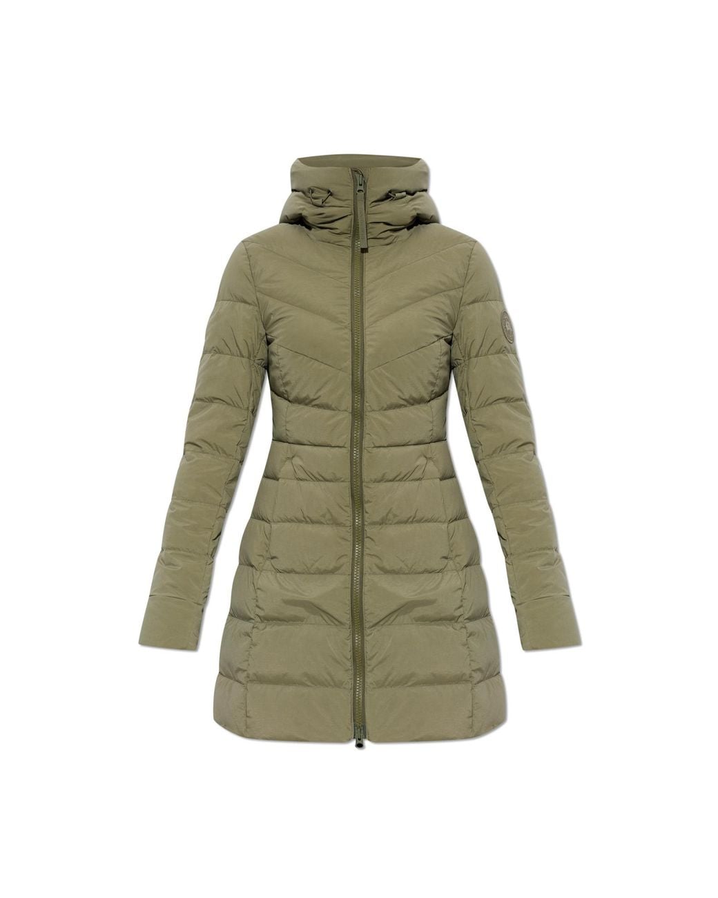 Canada Goose Green "Clair" Down Jacket