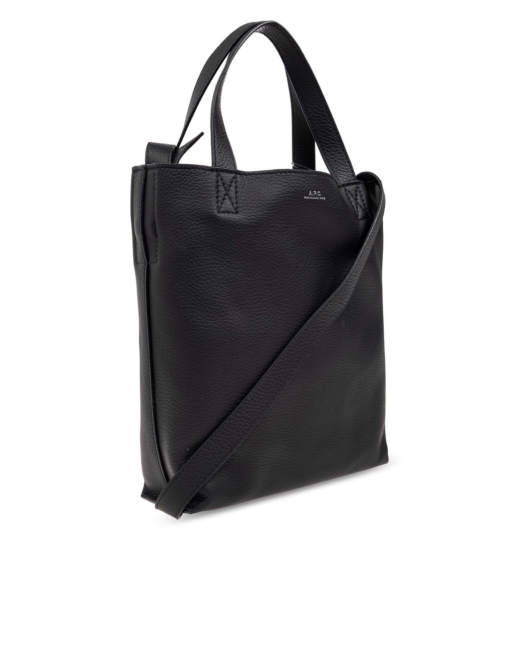 A.P.C. Blue "Malko Small" Shopper Bag