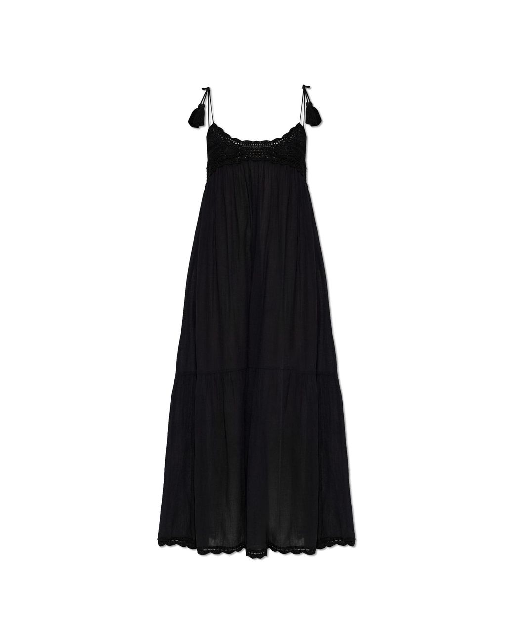 Ulla Johnson Black Dress 'Linnea'