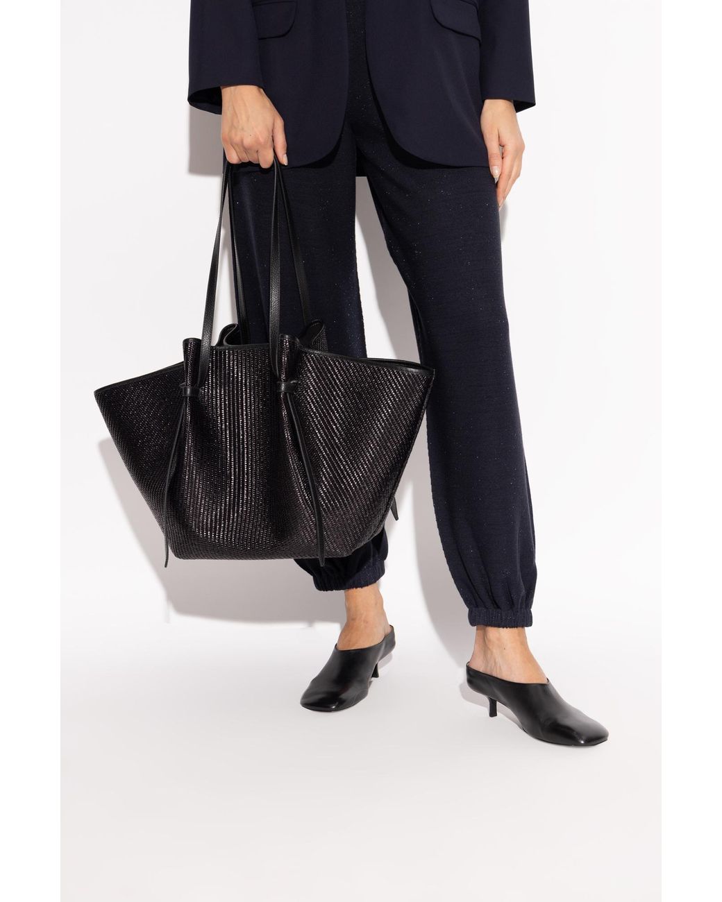 Yuzefi Black 'Xl Mochi' Shopper Bag