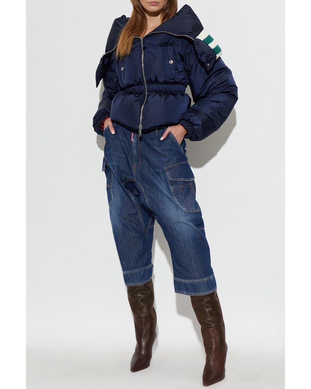 DSquared² Blue Cargo Jeans
