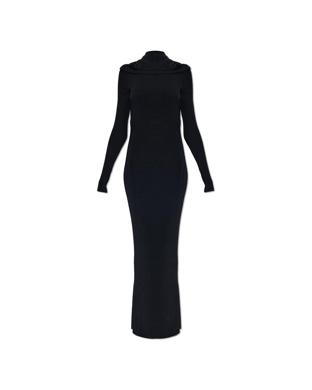 Balenciaga Black Long-Sleeved Dress