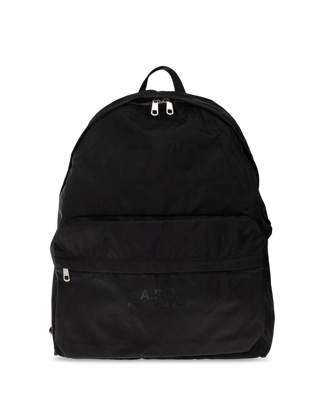 A.P.C. Black 'Dos' Backpack for men