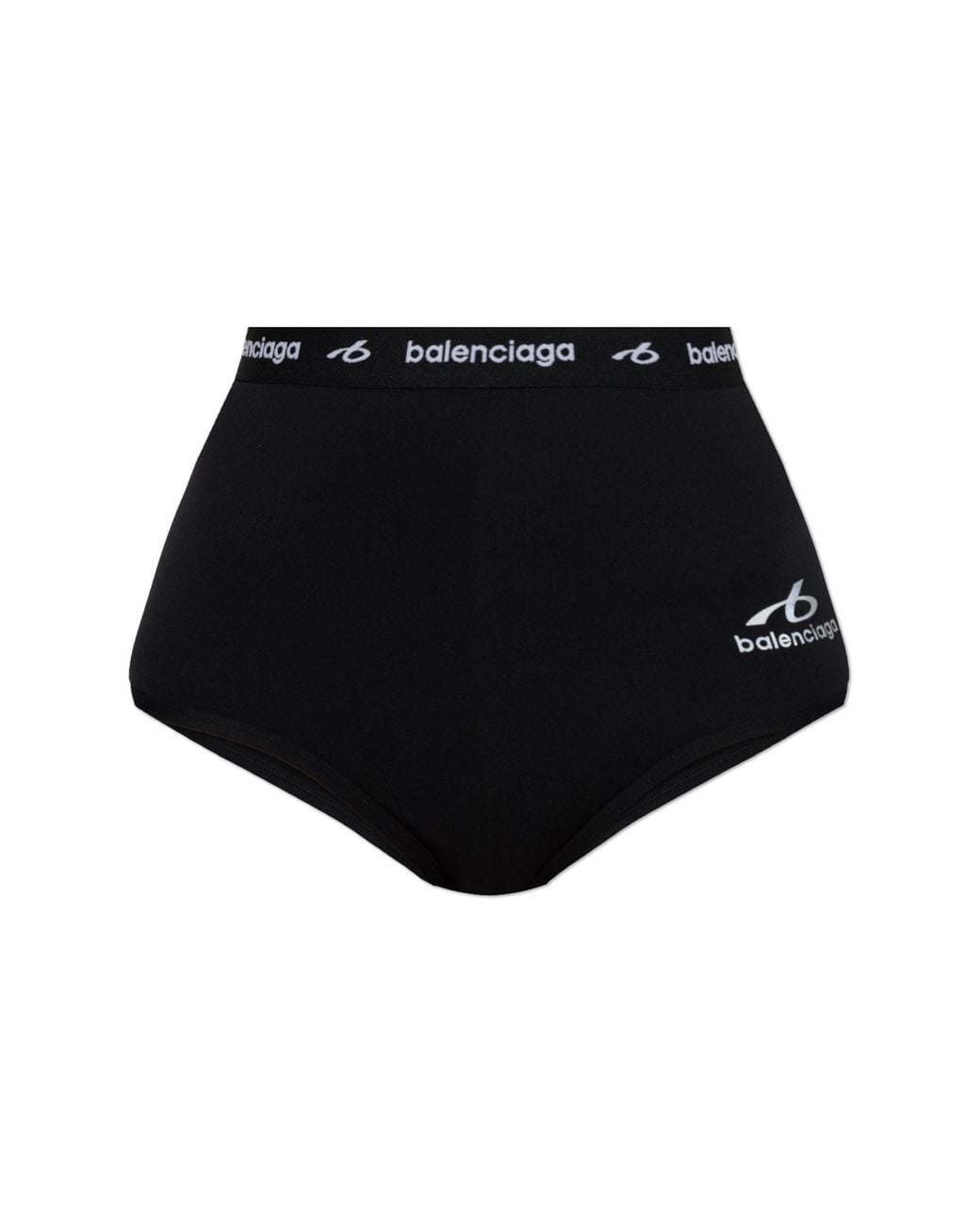 Balenciaga Black Sports Bra