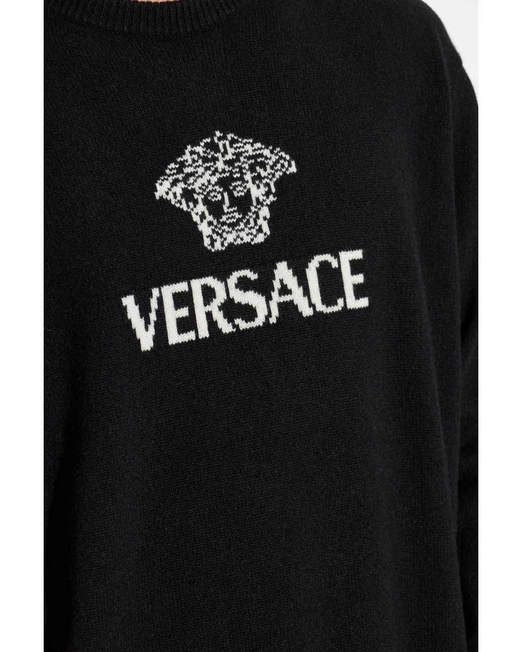 Versace Black Reversible Bomber Jacket for men